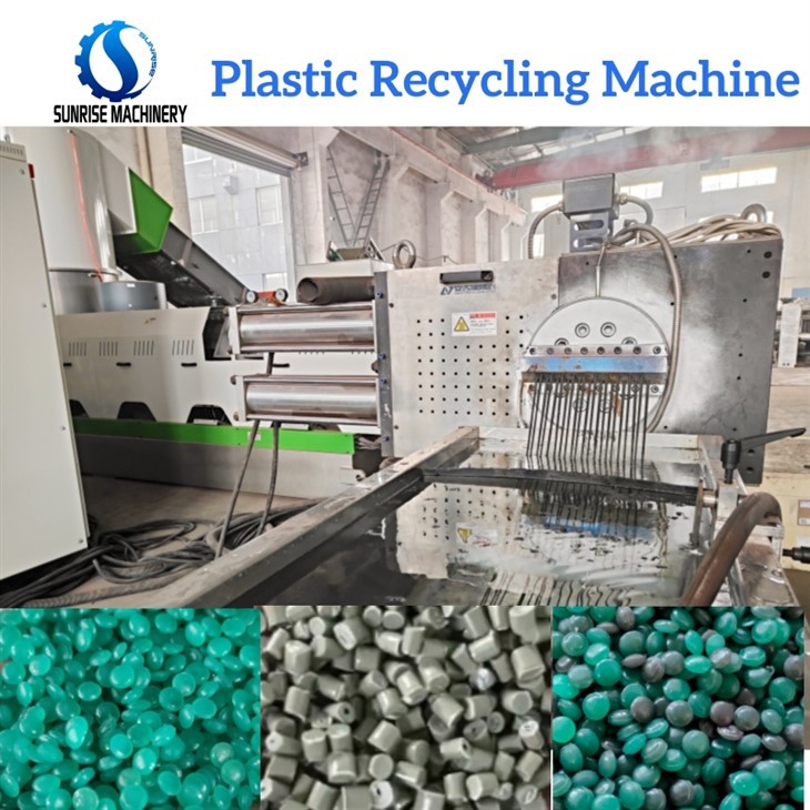 Double Rank Plastic Recycling Machine